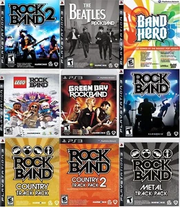 9 Nuevos Juegos de Banda de Rock Sellados de Fábrica para PS3 EXTREMADAMENTE RAROS PlayStation 3 - Imagen 1 de 10