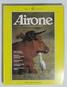 02558 AIRONE a. II nr 14 - 1982 - mensile della natura - foto indice - Picture 1 of 2