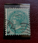 New South Wales: 1897 -1903 Coat of Arms, Queen Victoria ½ P. Collectible Stamp.