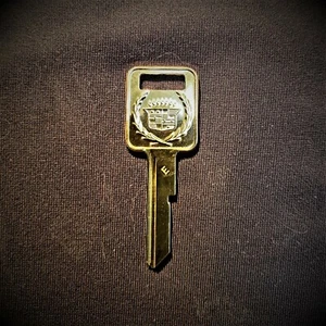 Rare Cadillac Gold Key - 'E' Ignition for All Models - 1969, 1973, 1977, 1981 - Picture 1 of 2