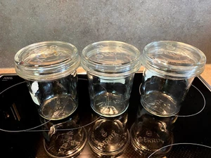 Einmachgläser Einkochgläser Schleifrandgläser 1/2 Liter / 3 Stück - Bild 1 von 1