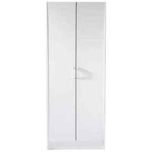 60 inch 2-door 4-rack kitchen utensil cabinet for home storage, white - Picture 1 of 8