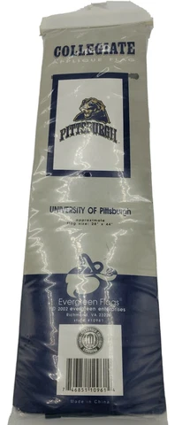 University of Pittsburgh Collegiate applique flag 28"x44" Cover