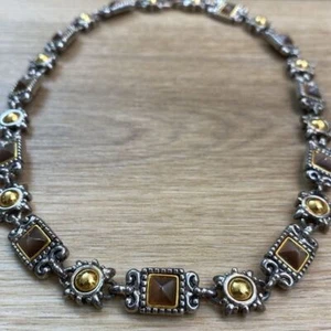 Premier Designs Katzenauge Quarz Glieder Halsband Halskette - Bild 1 von 8