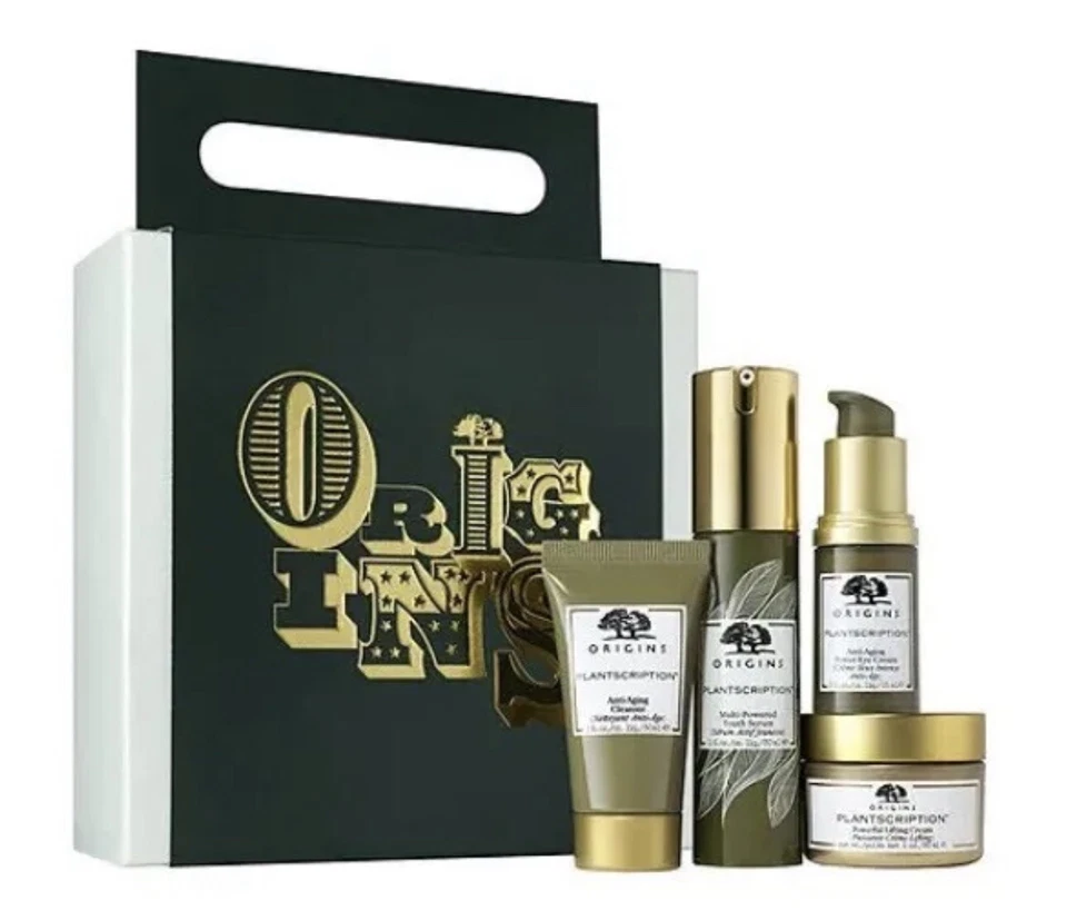Origins Planscription Essentials to Cleanse & Plump - 4 Piece Set