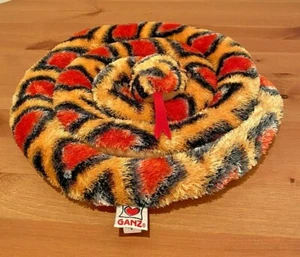 Snake Plush - GANZ ORANGE, RED, & BLACK SNAKEOLOGY SNAKE PLUSH H10222 5 FT LONG - Picture 1 of 12