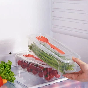 Microwave Pasta Cooker 44oz Food Cooking Box with Strainer & Flatware - Picture 1 of 12