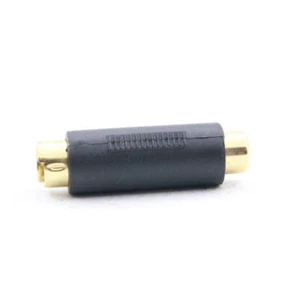 S-Video male to RCA Female Video Adapters Connectors - Picture 1 of 4