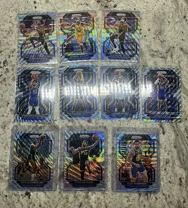2021-22 Panini Prizm Jonathan Kuminga Silver Wave Rookie #307 Warriors RC Lot - Picture 1 of 1