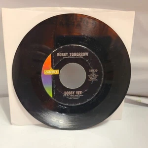 Bobby Vee ~ Bobby Tomorrow/ Charms ~ Liberty 55530  45 RPM Record - Picture 1 of 4