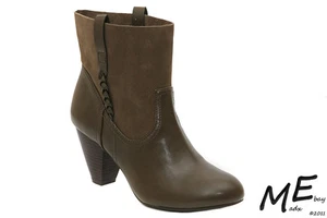 New Jessica Simpson OLIVIE Leather Fashion-Ankle Women Boots Sz6.5 (MSRP $140)m - Picture 1 of 3
