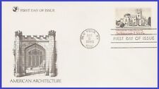 USA3 #1841 U/A READERS DIGEST FDC   American Architecture Lindhurst