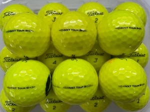 TITLEIST NXT TOUR S GREY ARROWS YELLOW GOLF BALLS PEARL/GRADE A 20 PACK - Picture 1 of 1