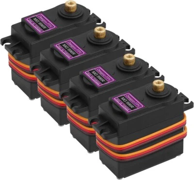 4 X MG996R Metal Gear Digital Torque Servo For Futaba Hitec Sanwa GWS JR Racing - Image 1 of 4
