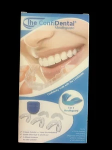 DER SELBSTBEWUSSTE MUNDSCHUTZ 4 IN 1 PASSGENAU 5ER PACK ZÄHNE KNIRSCHEN VORBEUGUNG - Bild 1 von 1