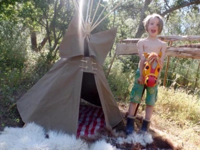 TIPI - PLAY, DEN, WIGWAM. 6ft EXTRA LARGE  - Image 1 of 3