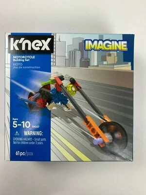 K'nex Imagine Motorcycle Building Set 61 Pieces Kids Ages 5+ NEW Toy - Image 1 of 4