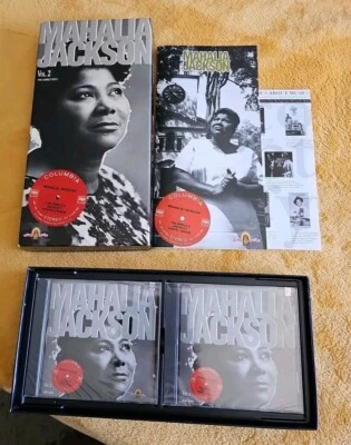 Mahalia Jackson Vol 2. 2 CD and Book Long Box Set Sealed CDs 1992 - Image 1 of 4