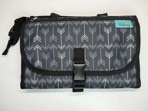 Kopi Baby Fasciatoio Portatile Pannolini Frizione Tappetino da Viaggio Grigio Modello Frecce - Foto 1 di 9