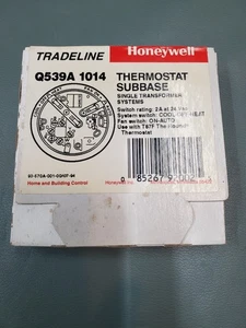 GENUINE HONEYWELL Q539A1014 Q539A 1014 THERMOSTAT SUBBASE - Picture 1 of 1