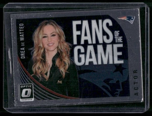 Inserto DREA DE MATTEO 2018 Panini Donruss Ottica Tifosi del Gioco #FAN-DM - Foto 1 di 2