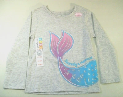 Nueva Camiseta para Niña Garannimals Secretly A Mermaid, Talla 2T, Cola de Sirena Foto 1 de 2
