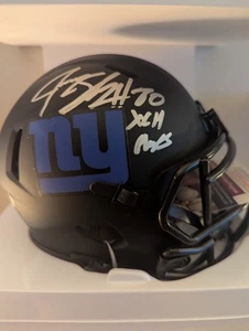 Jeremy Shockey Signed W/ Inscription Eclipse Mini Helmet JSA Cert NY Giants Auto - Picture 1 of 8