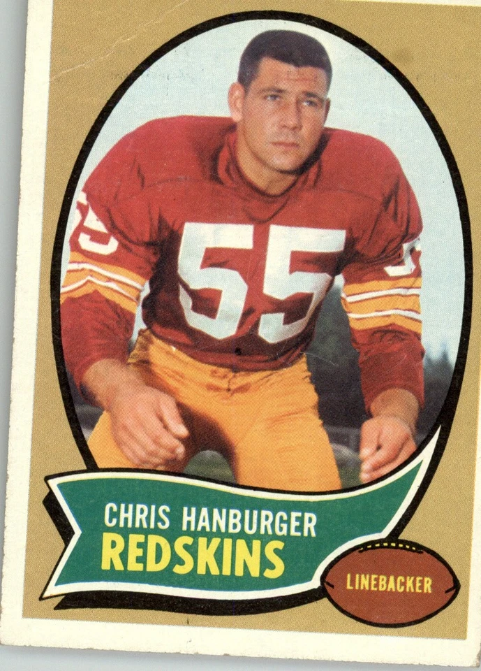 1970 TOPPS FOOTBALL ASSORTED SINGLES U-PICK #93-258 - Image 1 of 1