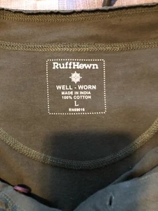 Ruff Hewn, Mens, Pullover, Large Green, Shirt Sleave, No Tags, New - Picture 1 of 3