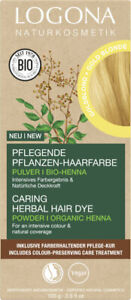 LOGONA Pflanzen-Haarfarbe Pulver Goldblond 100g - Naturkosmetik