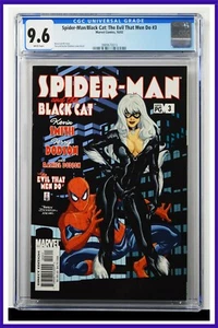 Spider-Man Black Cat #3 CGC Graded 9.6 Marvel 2002 White Pages Comic Book. - Picture 1 of 2