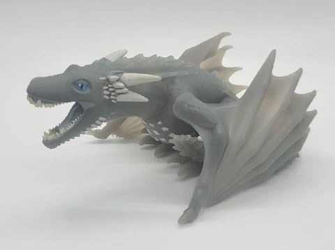 Game of Thrones Geek Fuel Exclusive Glow Wight Viserion Dragon Titans Figure Cover