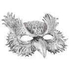 Crow Head Mask Animal Bird Halloween Costume Party Raven Dress Props-