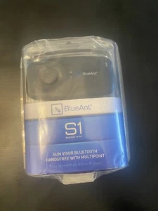 BlueAnt S1 Bluetooth Car Kit Handsfree Voice Answer With Sun Visor Clip - Picture 1 of 7