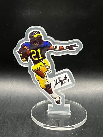 Michigan Wolverines Desmond Howard figurine-Classic Collectible-Heisman 1991 Cover