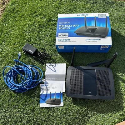 Linksys MAX-STREAM EA7300 AC1750 Dual-Band 1.7 Gbps WiFi 5 Router - Image 1 of 4
