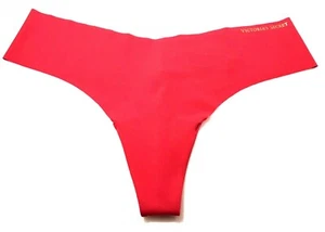 Victoria's Secret Red No Show Thong/String Panties Underwear - Large - Picture 1 of 7