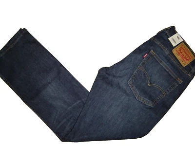 NUEVO CON ETIQUETAS Levi's 513 FLEX Jeans 32 x 30 Slim Calce Recto Minorista $80 Estilo #08513-0934 Foto 1 de 4