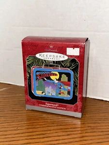 Vintage HALLMARK 1998 Keepsake Ornament SUPERMAN LUNCHBOX DC Comic NIB Christmas - Picture 1 of 8