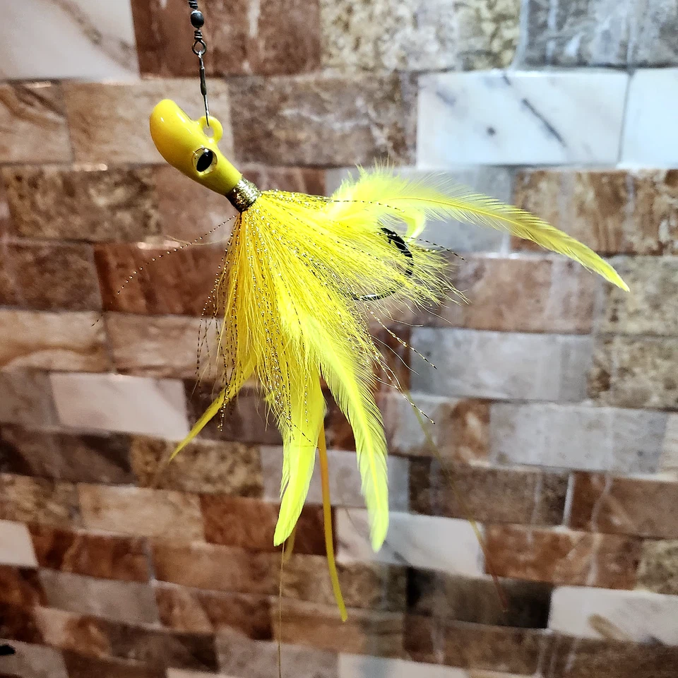 2 y 2,5 oz Cobia, Pargo, Mero, Plantilla de Róbalo, 11/0 GANCHO DE PROPIETARIO (L800) Foto 1 de 1