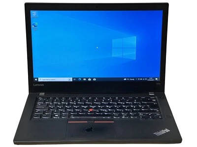 Lenovo ThinkPad T470 Laptop i5 6300U 6th Gen 8GB RAM 256GB SSD Windows 10 WIFI - Image 1 of 4