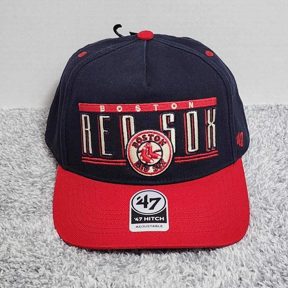 '47 Brand Hitch Boston Red Sox Cooperstown MLB Adjustable Snapback Cap Hat