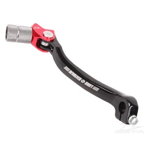 ZETA REVOLVER PEDALE LEVA CAMBIO REGOLABILE ROSSO HONDA CRF 250 R RX 2018-2022 - Foto 1 di 3