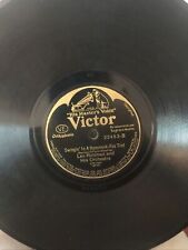 LEO REISMAN 78 RPM Pre-War Jazz E on Victor Cheer up / Swingin' in a hammock
