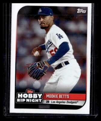 2024 Topps Hobby RIP Night #17 Mookie Betts Los Angeles Dodgers - Image 1 of 2