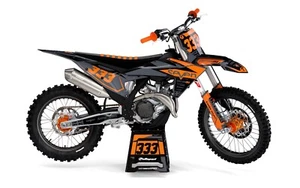 CustomMX - Grafikkit: Passt KTM SX SXF EXC 85 125 150 250 300 350 450 Modelle - Bild 1 von 3