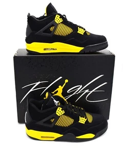 NEU AIR JORDAN 4 RETRO HERRENSCHUHE GRÖSSE 11,5 THUNDER DH6927 017 - Bild 1 von 6