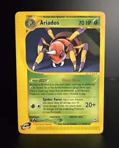 Pokémon TCG - ARIADOS - 3/147 - RARE - E-Card Serie: Aquapolis (2002) - LP/NM - Bild 1 von 1