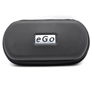 eGo schwarz Reißverschluss Reiseetui mit Netztaschen - 7 x 4 x 1,5 Zoll - Bild 1 von 9