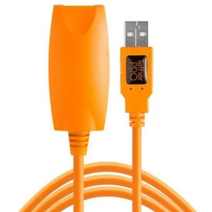 Tether Tools TetherPro 16' USB 2.0 Active Extension Cable, Orange #CU1917 - Picture 1 of 6